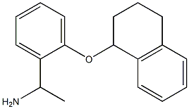 1-[2-(1,2,3,4-tetrahydronaphthalen-1-yloxy)phenyl]ethan-1-amine