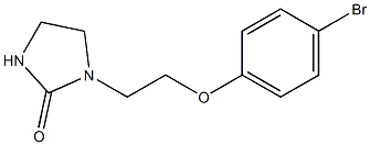 1-[2-(4-bromophenoxy)ethyl]imidazolidin-2-one