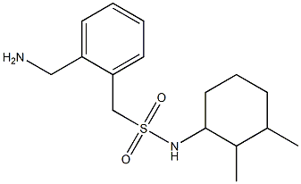 1-[2-(aminomethyl)phenyl]-N-(2,3-dimethylcyclohexyl)methanesulfonamide