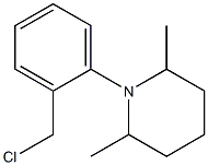 1-[2-(chloromethyl)phenyl]-2,6-dimethylpiperidine