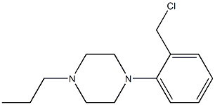 1-[2-(chloromethyl)phenyl]-4-propylpiperazine