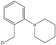 1-[2-(chloromethyl)phenyl]piperidine Struktur