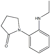 1-[2-(ethylamino)phenyl]pyrrolidin-2-one Structure