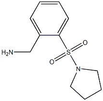 1-[2-(pyrrolidin-1-ylsulfonyl)phenyl]methanamine