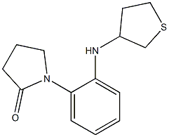 1-[2-(thiolan-3-ylamino)phenyl]pyrrolidin-2-one