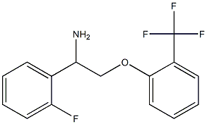 1-[2-amino-2-(2-fluorophenyl)ethoxy]-2-(trifluoromethyl)benzene