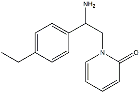 1-[2-amino-2-(4-ethylphenyl)ethyl]-1,2-dihydropyridin-2-one|