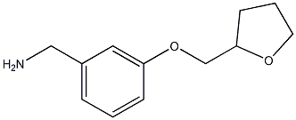 1-[3-(tetrahydrofuran-2-ylmethoxy)phenyl]methanamine