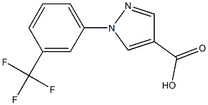 1-[3-(trifluoromethyl)phenyl]-1H-pyrazole-4-carboxylic acid