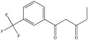 1-[3-(trifluoromethyl)phenyl]pentane-1,3-dione|