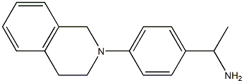 1-[4-(1,2,3,4-tetrahydroisoquinolin-2-yl)phenyl]ethan-1-amine|