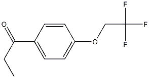  1-[4-(2,2,2-trifluoroethoxy)phenyl]propan-1-one