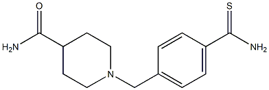 1-[4-(aminocarbonothioyl)benzyl]piperidine-4-carboxamide