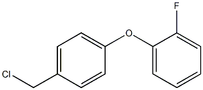 1-[4-(chloromethyl)phenoxy]-2-fluorobenzene