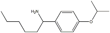 1-[4-(propan-2-yloxy)phenyl]hexan-1-amine|