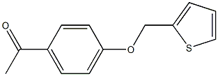  1-[4-(thien-2-ylmethoxy)phenyl]ethanone