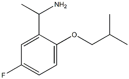 1-[5-fluoro-2-(2-methylpropoxy)phenyl]ethan-1-amine