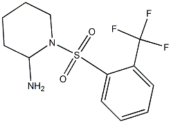 1-{[2-(trifluoromethyl)benzene]sulfonyl}piperidin-2-amine