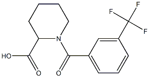 1-{[3-(trifluoromethyl)phenyl]carbonyl}piperidine-2-carboxylic acid|