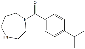 1-{[4-(propan-2-yl)phenyl]carbonyl}-1,4-diazepane Structure