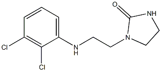  1-{2-[(2,3-dichlorophenyl)amino]ethyl}imidazolidin-2-one