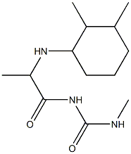1-{2-[(2,3-dimethylcyclohexyl)amino]propanoyl}-3-methylurea