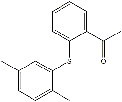 1-{2-[(2,5-dimethylphenyl)sulfanyl]phenyl}ethan-1-one