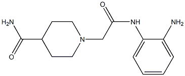  1-{2-[(2-aminophenyl)amino]-2-oxoethyl}piperidine-4-carboxamide