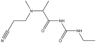 1-{2-[(2-cyanoethyl)(methyl)amino]propanoyl}-3-ethylurea