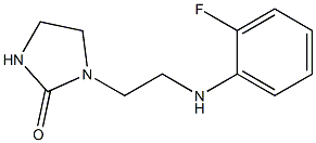 1-{2-[(2-fluorophenyl)amino]ethyl}imidazolidin-2-one