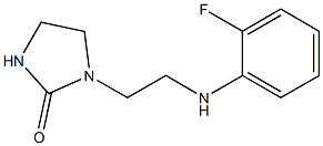  1-{2-[(2-fluorophenyl)amino]ethyl}imidazolidin-2-one