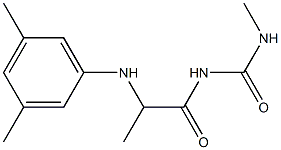1-{2-[(3,5-dimethylphenyl)amino]propanoyl}-3-methylurea