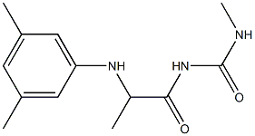  1-{2-[(3,5-dimethylphenyl)amino]propanoyl}-3-methylurea