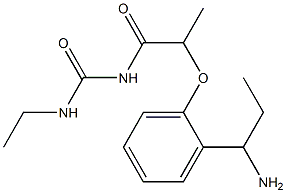 1-{2-[2-(1-aminopropyl)phenoxy]propanoyl}-3-ethylurea