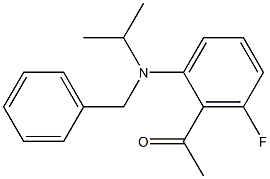 1-{2-[benzyl(propan-2-yl)amino]-6-fluorophenyl}ethan-1-one|