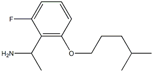 1-{2-fluoro-6-[(4-methylpentyl)oxy]phenyl}ethan-1-amine