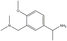 1-{3-[(dimethylamino)methyl]-4-methoxyphenyl}ethan-1-amine|