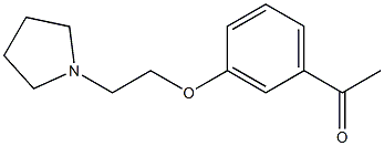 1-{3-[2-(pyrrolidin-1-yl)ethoxy]phenyl}ethan-1-one