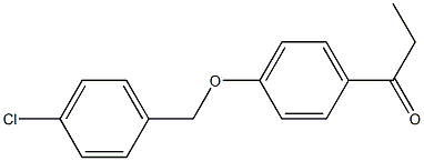 1-{4-[(4-chlorophenyl)methoxy]phenyl}propan-1-one