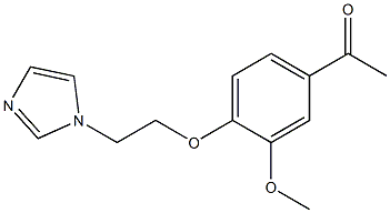 1-{4-[2-(1H-imidazol-1-yl)ethoxy]-3-methoxyphenyl}ethan-1-one