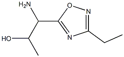 1-amino-1-(3-ethyl-1,2,4-oxadiazol-5-yl)propan-2-ol Structure