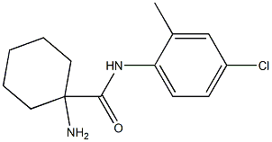  1-amino-N-(4-chloro-2-methylphenyl)cyclohexanecarboxamide