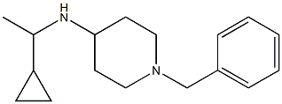 1-benzyl-N-(1-cyclopropylethyl)piperidin-4-amine