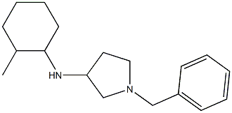 1-benzyl-N-(2-methylcyclohexyl)pyrrolidin-3-amine Structure