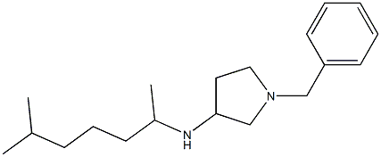  1-benzyl-N-(6-methylheptan-2-yl)pyrrolidin-3-amine