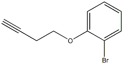 1-bromo-2-(but-3-ynyloxy)benzene 结构式