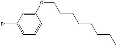1-bromo-3-(octyloxy)benzene 化学構造式