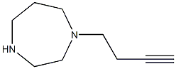 1-but-3-ynyl-1,4-diazepane Structure