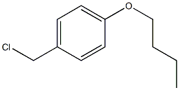 1-butoxy-4-(chloromethyl)benzene,,结构式