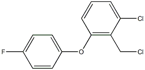 1-chloro-2-(chloromethyl)-3-(4-fluorophenoxy)benzene